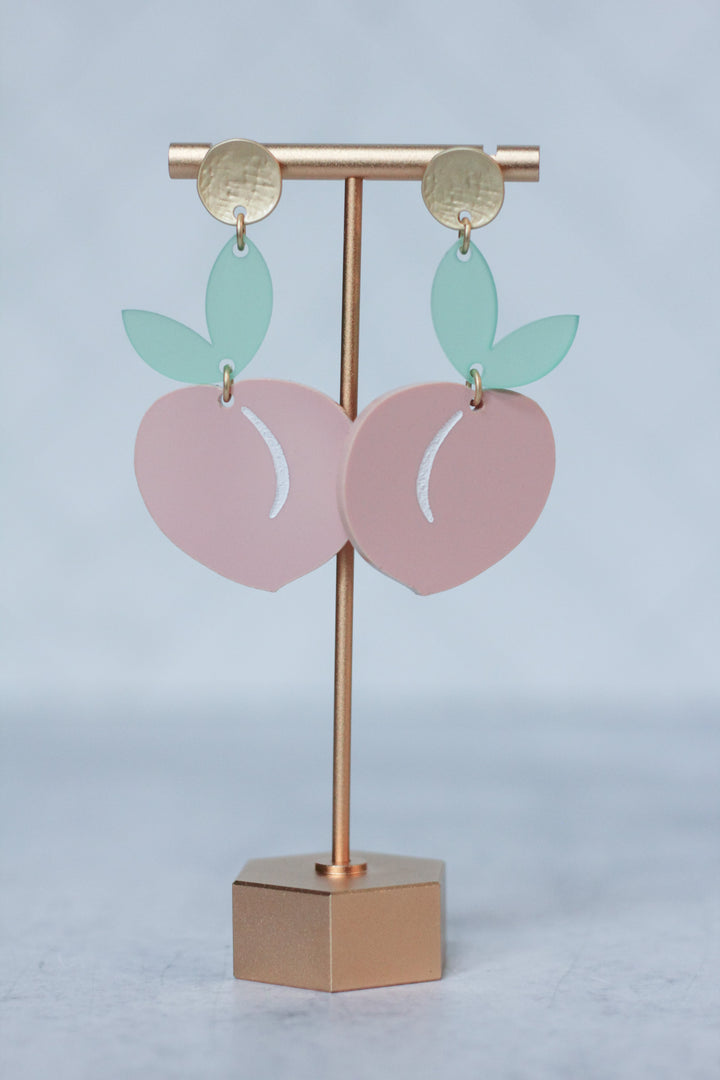 "You're a Peach" Earrings