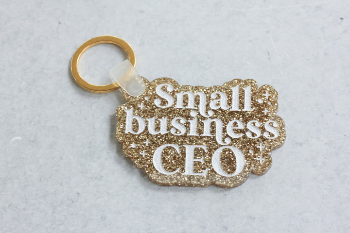 Small Business CEO Keychain