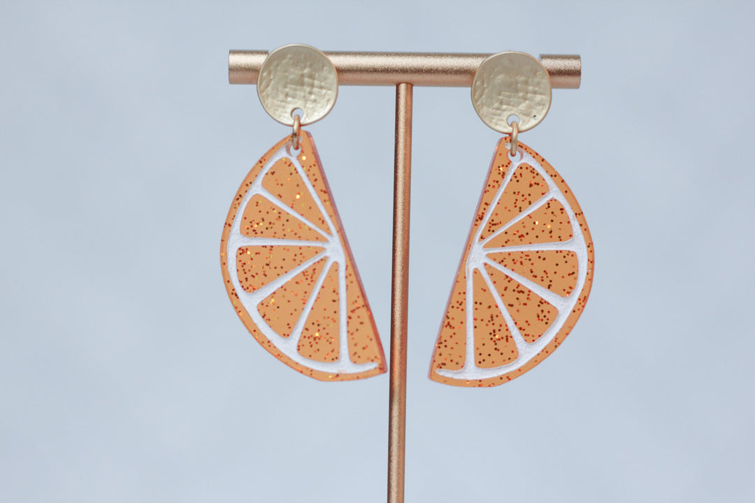 Juicy Orange Earrings