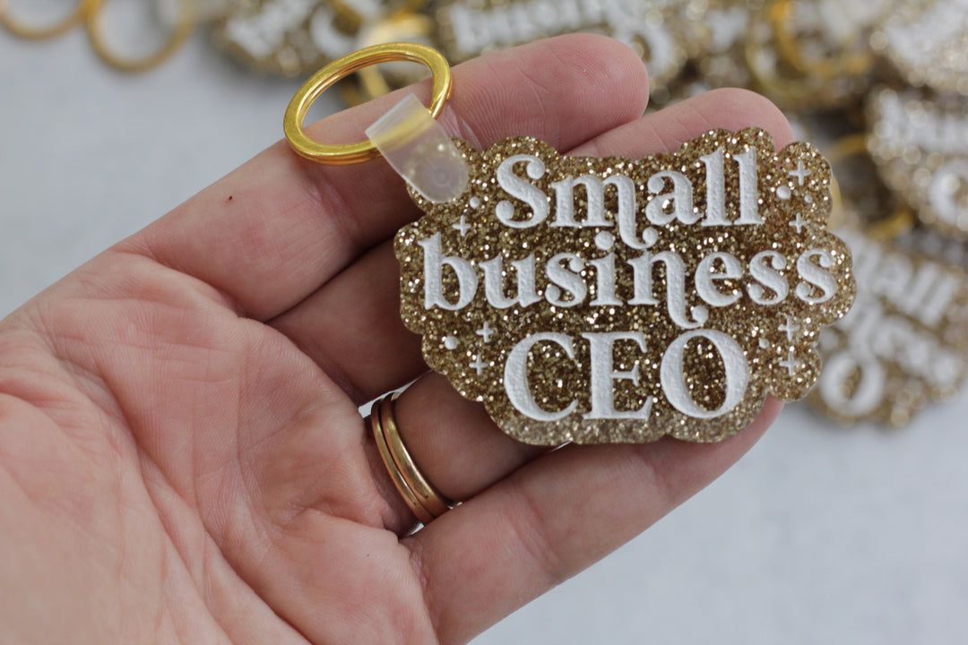 Small Business CEO Keychain