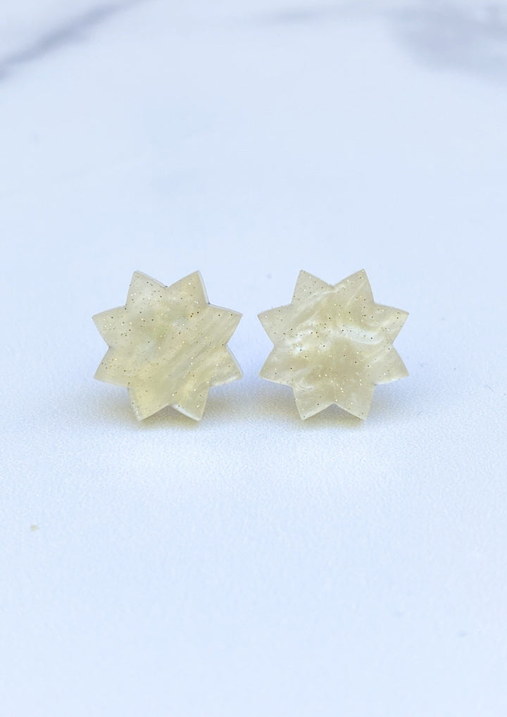 Octagram Star Acrylic Studs