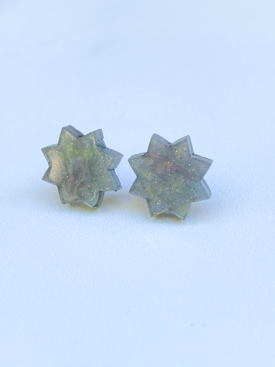 Octagram Star Acrylic Studs