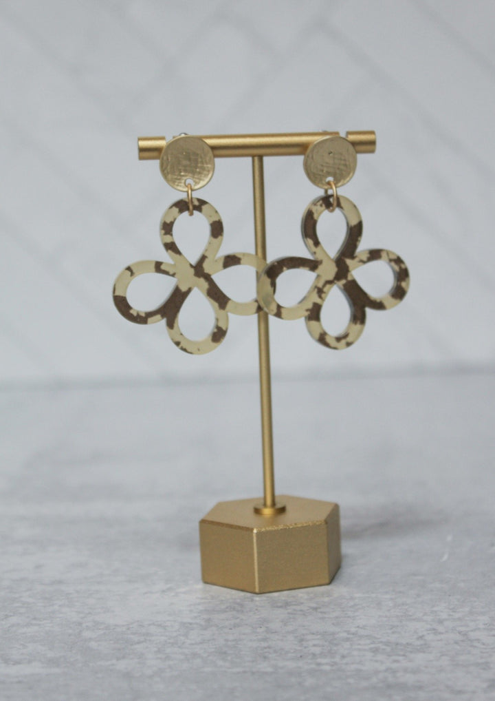 The Clara  - Loopy Clover Acrylic Earrings