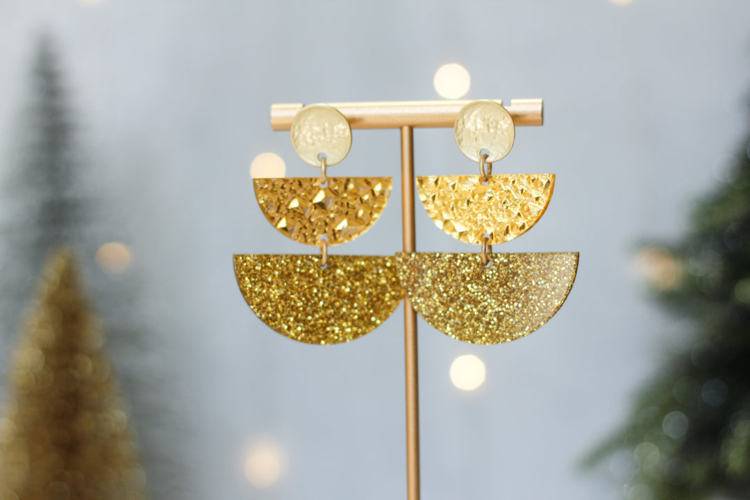 Gloria Earrings - Gold