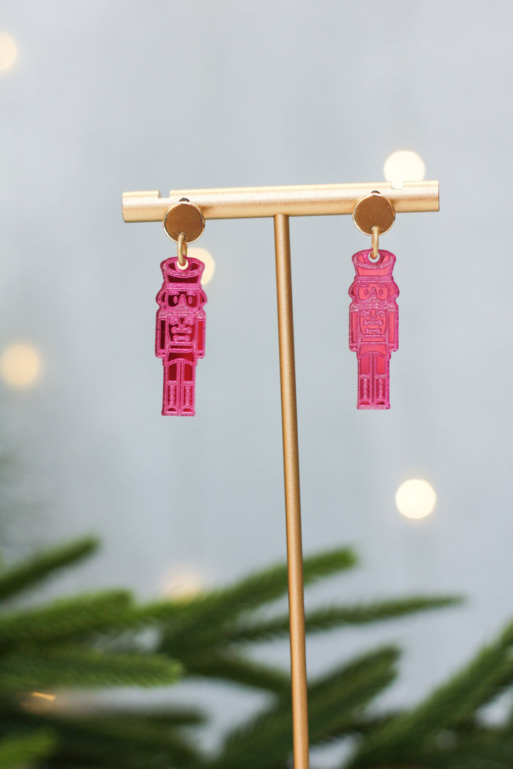 Mini Nutcracker Earrings