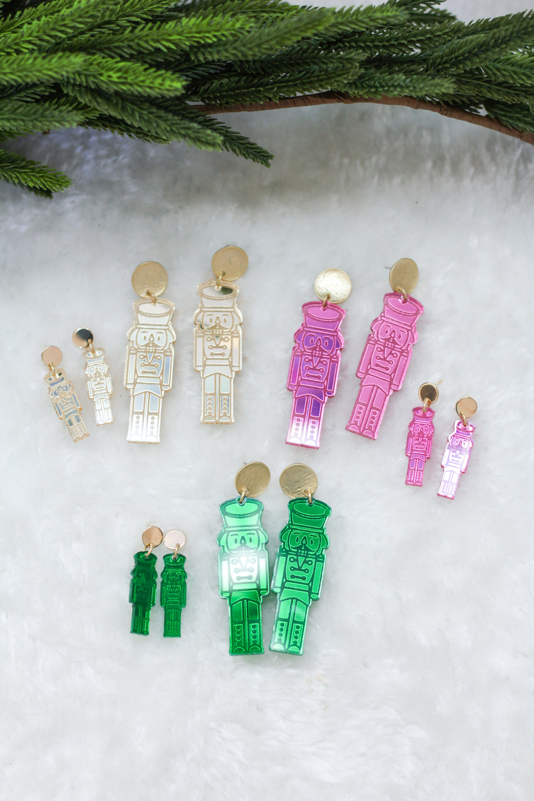 Mini Nutcracker Earrings