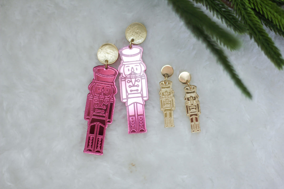 Mini Nutcracker Earrings