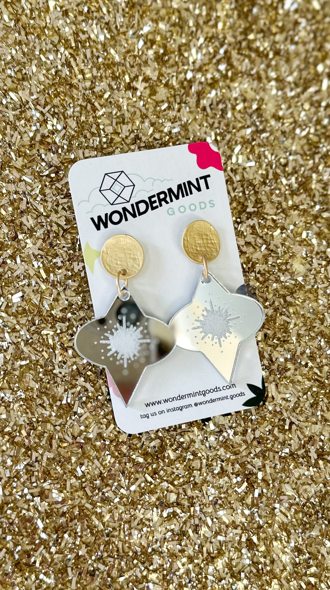 Retro Christmas Ornament Earrings