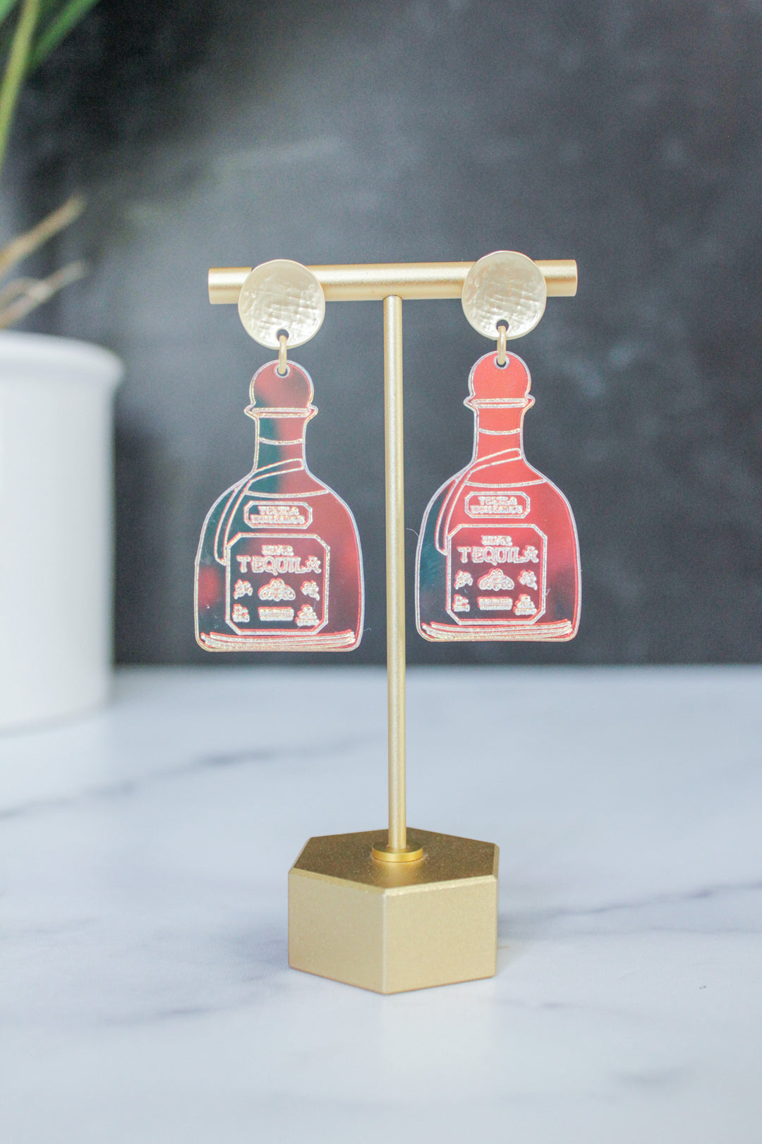 Tequila Bottle Earrings