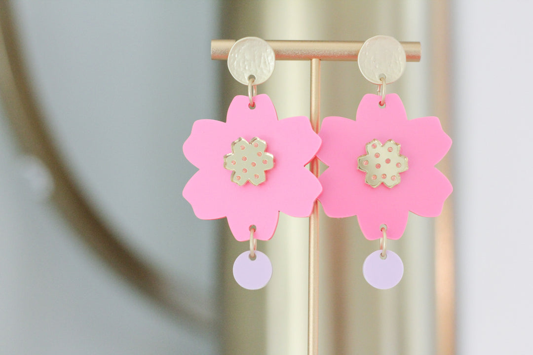 Blossom Flower Earrings