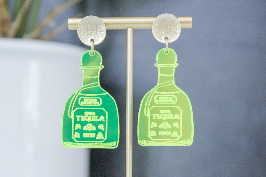 Tequila Bottle Earrings