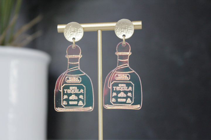 Tequila Bottle Earrings