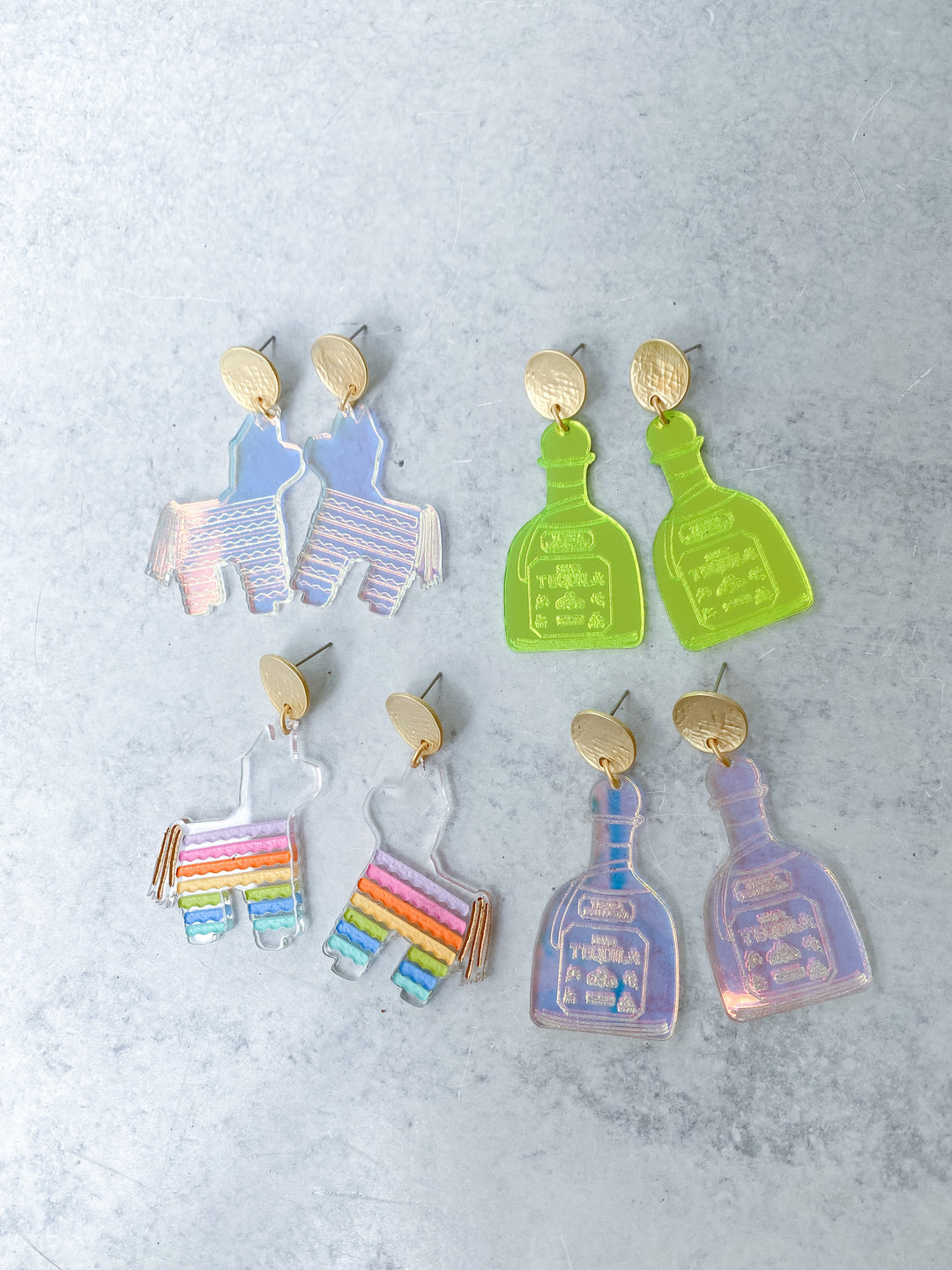 Tequila Bottle Earrings