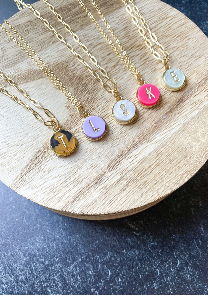 Initial Pendant Necklace