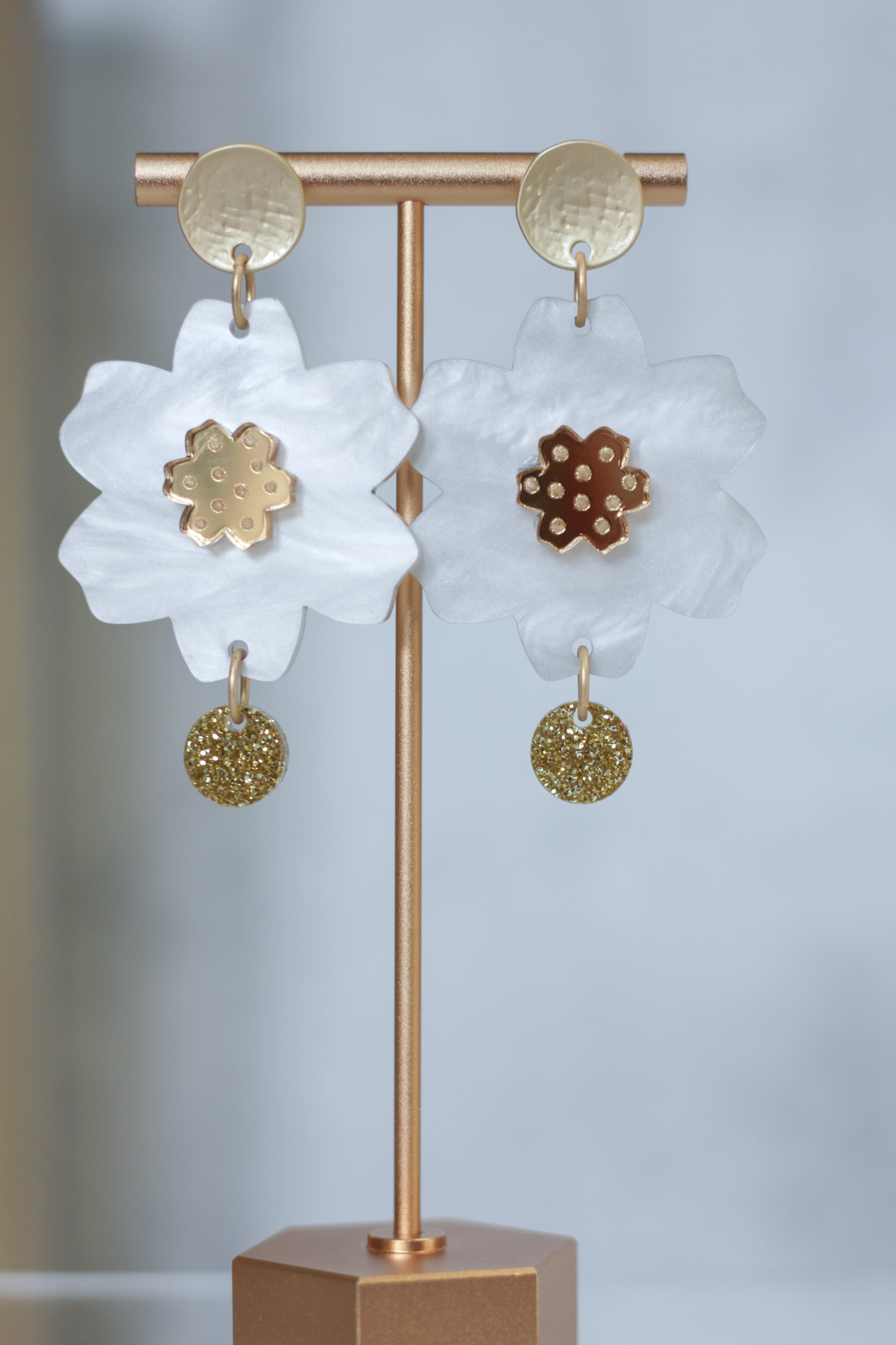 Blossom Flower Earrings – Wondermint Goods