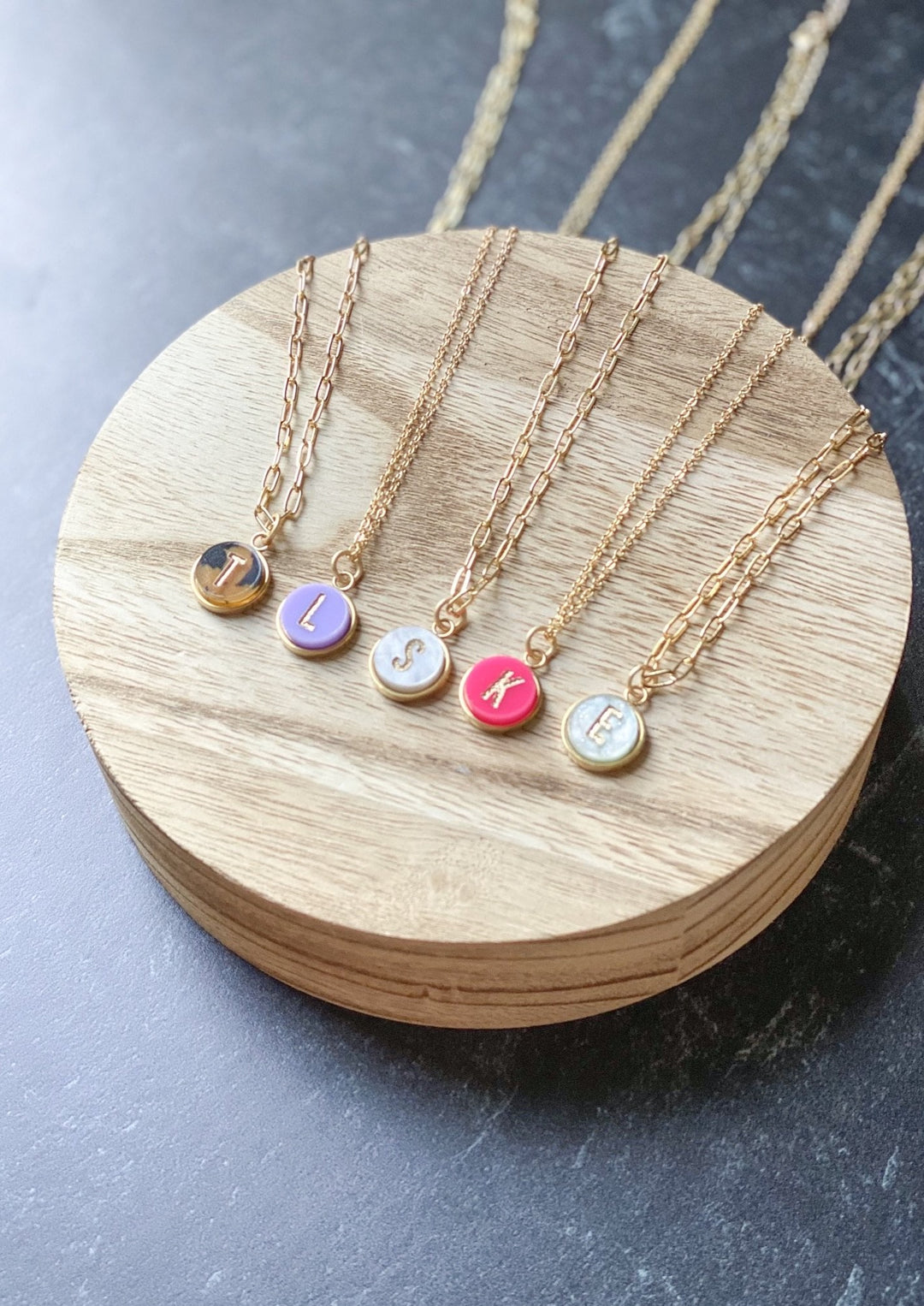 Initial Pendant Necklace