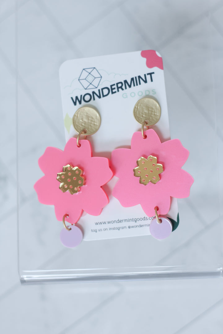 Blossom Flower Earrings